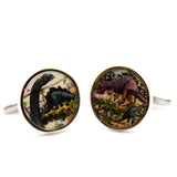 United States The Age of Reptiles Dinosaur Cufflinks