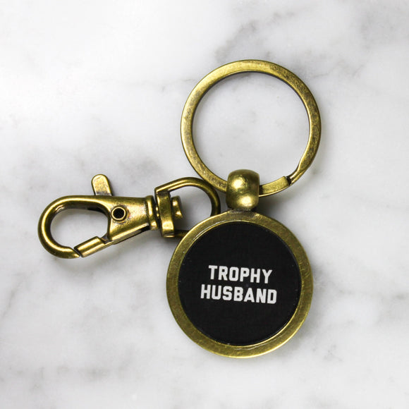 Trophy Husband Keychain